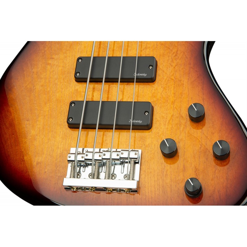 Sadowsky MetroLine 24-Fret Modern Bass, Swamp Ash Body, 4-String - '59 Burst Transparent High Polish - 5 Sadowsky MetroLine 24-Fret Modern Bass, Swamp Ash Body, 4-String - '59 Burst Transparent High Polish - 5
