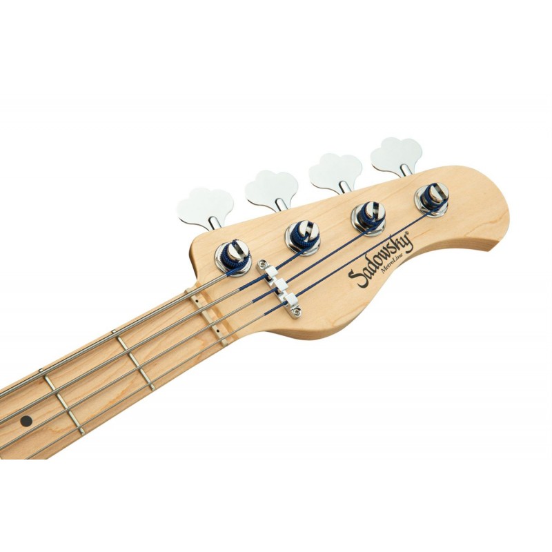 Sadowsky MetroLine 24-Fret Modern Bass, Swamp Ash Body, 4-String - '59 Burst Transparent High Polish - 7 Sadowsky MetroLine 24-Fret Modern Bass, Swamp Ash Body, 4-String - '59 Burst Transparent High Polish - 7