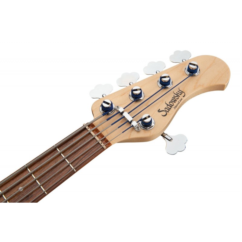 Sadowsky MetroLine 24-Fret Vintage J/J Bass, Red Alder Body, 5-String - Solid Olympic White High Polish - 7 Sadowsky MetroLine 24-Fret Vintage J/J Bass, Red Alder Body, 5-String - Solid Olympic White High Polish - 7