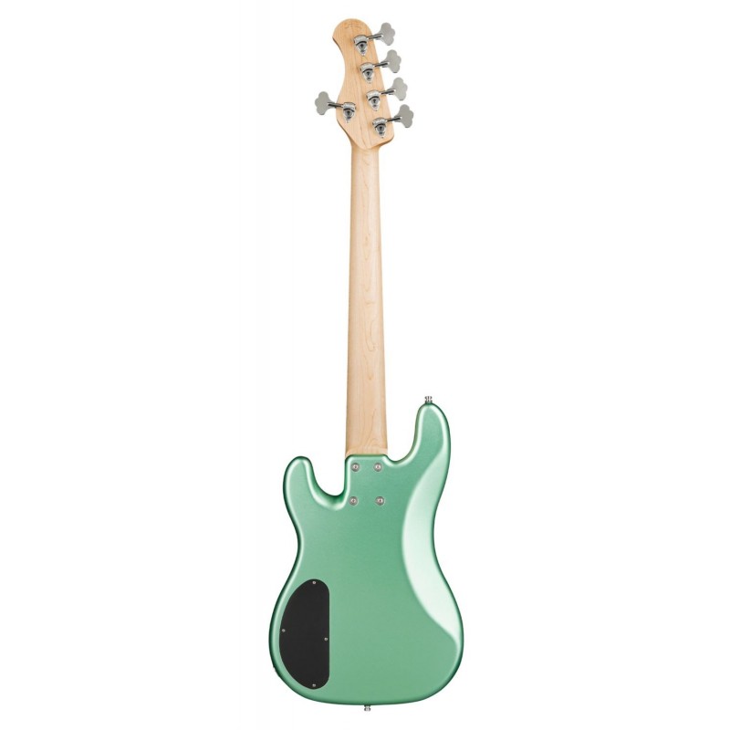 Sadowsky MetroLine 21-Fret Hybrid P/J Bass, Red Alder Body, 5-String - Solid Sage Green Metallic Satin - 2 Sadowsky MetroLine 21-Fret Hybrid P/J Bass, Red Alder Body, 5-String - Solid Sage Green Metallic Satin - 2