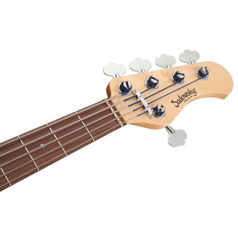Sadowsky MetroLine 21-Fret Hybrid P/J Bass, Red Alder Body, 5-String - Solid Sage Green Metallic Satin - 7 Sadowsky MetroLine 21-Fret Hybrid P/J Bass, Red Alder Body, 5-String - Solid Sage Green Metallic Satin - 7