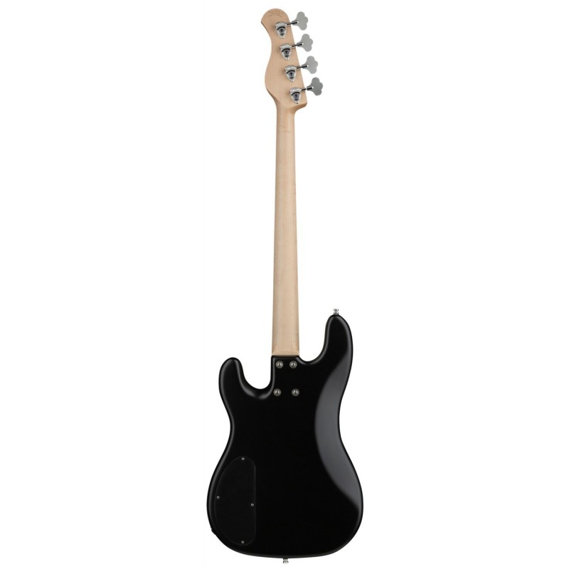 Sadowsky MetroLine 21-Fret Hybrid P/J Bass, Swamp Ash Body, 4-String - Solid Black Satin - 2