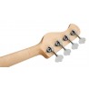 Sadowsky MetroLine 21-Fret Hybrid P/J Bass, Swamp Ash Body, 4-String - Solid Black Satin - 8