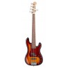 Sadowsky MetroLine 21-Fret Hybrid P/J Bass, Red Alder Body, 5-String - '59 Burst Transparent High Polish - 1 Sadowsky MetroLine 21-Fret Hybrid P/J Bass, Red Alder Body, 5-String - '59 Burst Transparent High Polish - 1