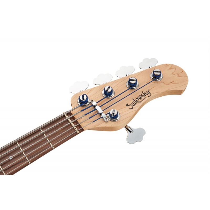Sadowsky MetroLine 21-Fret Hybrid P/J Bass, Red Alder Body, 5-String - '59 Burst Transparent High Polish - 7 Sadowsky MetroLine 21-Fret Hybrid P/J Bass, Red Alder Body, 5-String - '59 Burst Transparent High Polish - 7