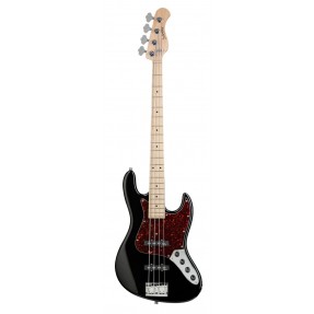 Sadowsky MetroLine 21-Fret Vintage J/J Bass, Swamp Ash Body, 4-String - Solid Black High Polish - 1