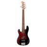 Sadowsky MetroLine 21-Fret Hybrid P/J Bass, Red Alder Body, 5-String, Lefthand - Solid Black High Polish - 1 Sadowsky MetroLine 21-Fret Hybrid P/J Bass, Red Alder Body, 5-String, Lefthand - Solid Black High Polish - 1