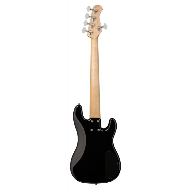 Sadowsky MetroLine 21-Fret Hybrid P/J Bass, Red Alder Body, 5-String, Lefthand - Solid Black High Polish - 2 Sadowsky MetroLine 21-Fret Hybrid P/J Bass, Red Alder Body, 5-String, Lefthand - Solid Black High Polish - 2