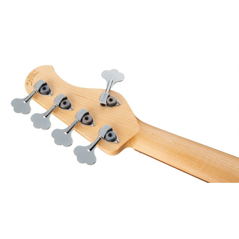 Sadowsky MetroLine 21-Fret Hybrid P/J Bass, Red Alder Body, 5-String, Lefthand - Solid Black High Polish - 8 Sadowsky MetroLine 21-Fret Hybrid P/J Bass, Red Alder Body, 5-String, Lefthand - Solid Black High Polish - 8