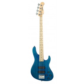 Sadowsky MetroLine 24-Fret Modern Bass, Swamp Ash Body, 4-String - Blue Transparent Satin - 1