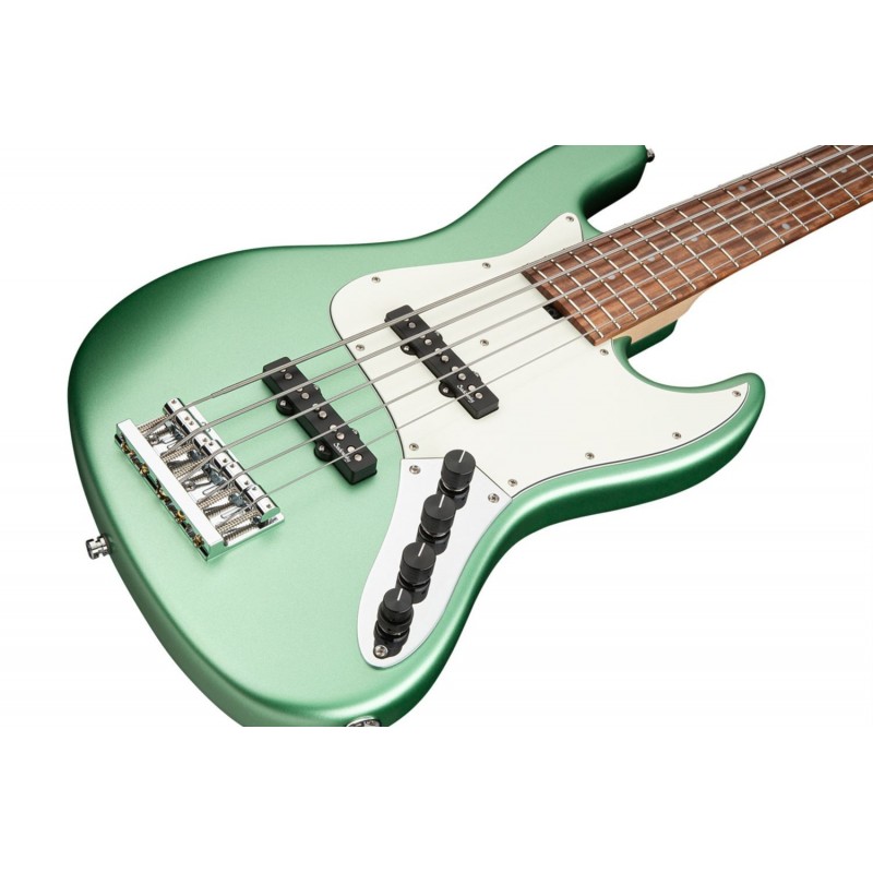Sadowsky MetroLine 21-Fret Vintage J/J Bass, Red Alder Body, 5-String - Solid Sage Green Metallic Satin - 4 Sadowsky MetroLine 21-Fret Vintage J/J Bass, Red Alder Body, 5-String - Solid Sage Green Metallic Satin - 4