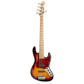 Sadowsky MetroLine 21-Fret Vintage J/J Bass, Swamp Ash Body, 5-String - '59 Burst Transparent High Polish - 1