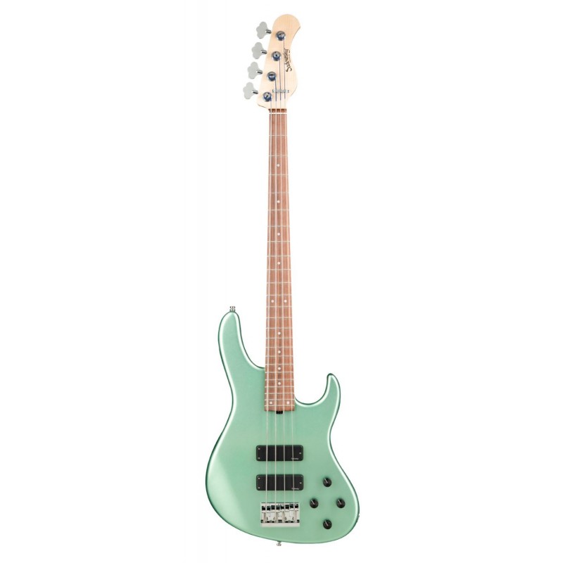 Sadowsky MetroLine 24-Fret Modern Bass, Red Alder Body, 4-String - Solid Sage Green Metallic Satin - 1 Sadowsky MetroLine 24-Fret Modern Bass, Red Alder Body, 4-String - Solid Sage Green Metallic Satin - 1