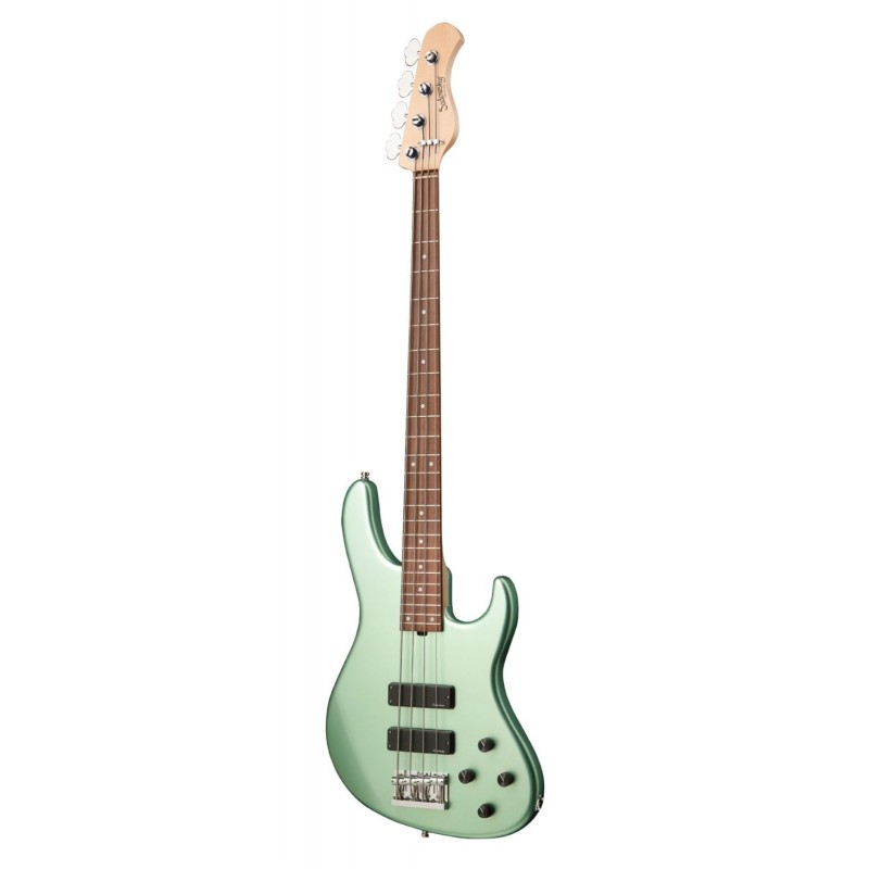 Sadowsky MetroLine 24-Fret Modern Bass, Red Alder Body, 4-String - Solid Sage Green Metallic Satin - 3 Sadowsky MetroLine 24-Fret Modern Bass, Red Alder Body, 4-String - Solid Sage Green Metallic Satin - 3