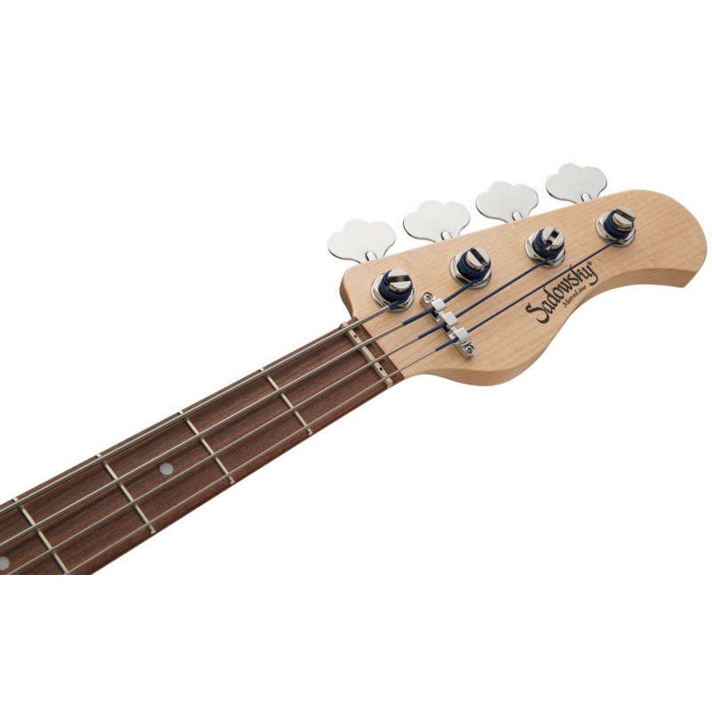 Sadowsky MetroLine 24-Fret Modern Bass, Red Alder Body, 4-String - Solid Sage Green Metallic Satin - 7 Sadowsky MetroLine 24-Fret Modern Bass, Red Alder Body, 4-String - Solid Sage Green Metallic Satin - 7