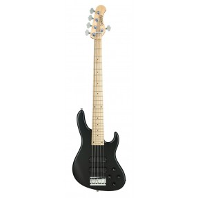 Sadowsky MetroLine 24-Fret Modern Bass, Swamp Ash Body, 5-String - Solid Black Satin - 1