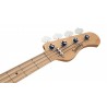 Sadowsky MetroLine 21-Fret Vintage J/J Bass, Swamp Ash Body, 4-String - Solid Candy Apple Red Metallic High Polish - 7 Sadowsky MetroLine 21-Fret Vintage J/J Bass, Swamp Ash Body, 4-String - Solid Candy Apple Red Metallic High Polish - 7