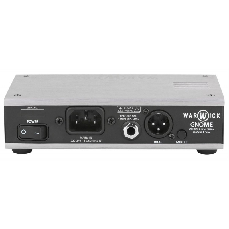 Warwick Gnome - Pocket Bass Amp Head, 200 Watt - 4 Warwick Gnome - Pocket Bass Amp Head, 200 Watt - 4