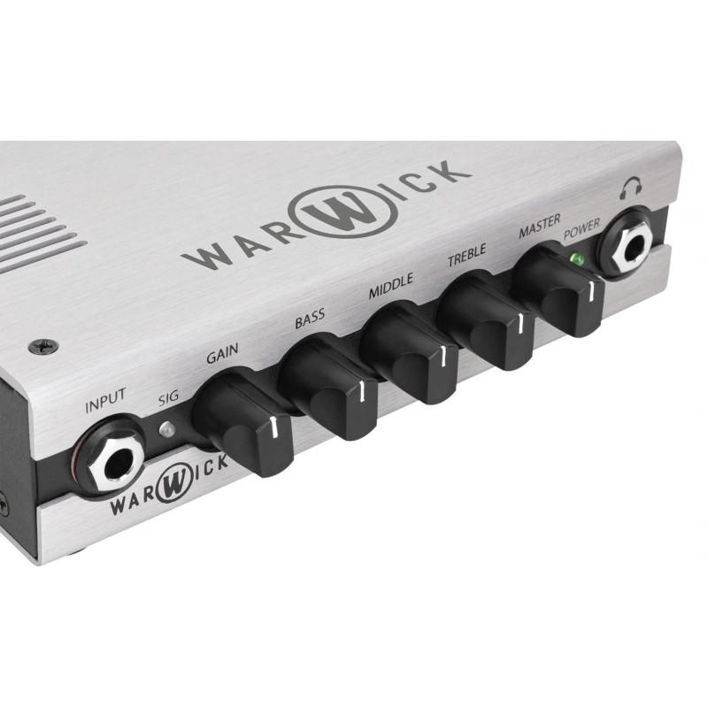Warwick Gnome - Pocket Bass Amp Head, 200 Watt - 5 Warwick Gnome - Pocket Bass Amp Head, 200 Watt - 5