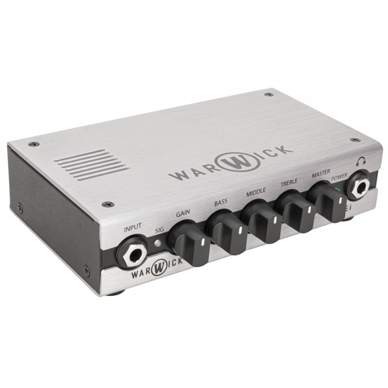 Warwick Gnome i - Pocket Bass Amp Head with USB Interface, 200 Watt - 3