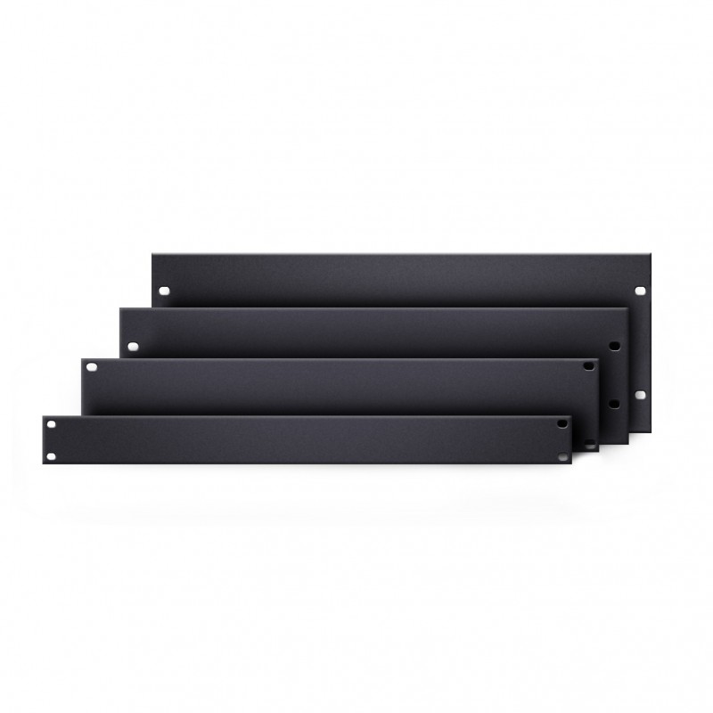 Adam Hall 19" Parts 8721 - Panel z otworami do szafy rack, 19", 1U, aluminium - 2