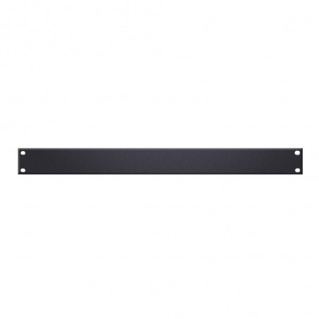 Adam Hall 19" Parts 87221 STL - Panel z otworami do szafy rack w kształcie litery U, 19", 1U, stal - 1