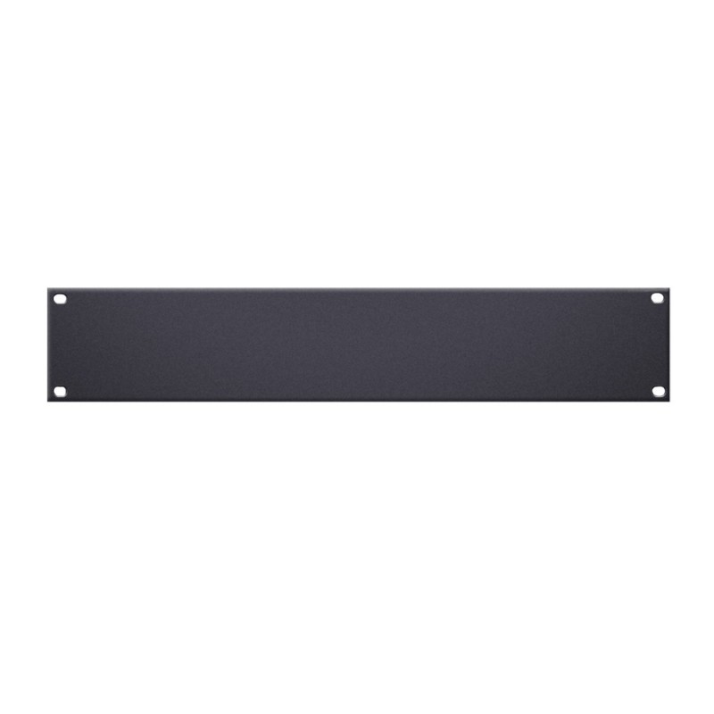 Adam Hall 19" Parts 87222 - Panel z otworami do szafy rack w kształcie litery U, 19", 2U, aluminium - 1