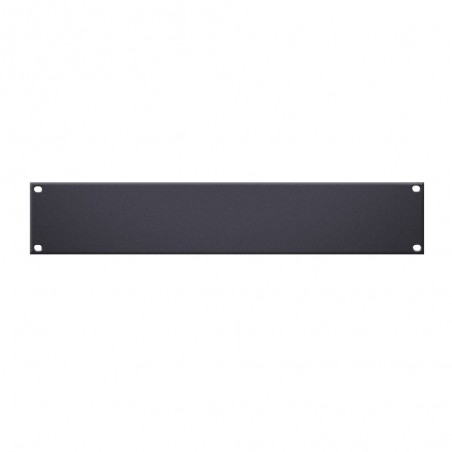 Adam Hall 19" Parts 87222 - Panel z otworami do szafy rack w kształcie litery U, 19", 2U, aluminium - 1