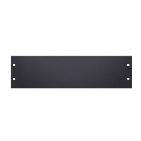 Adam Hall 19" Parts 87223 - Panel z otworami do szafy rack w kształcie litery U, 19", 3U, aluminium - 1