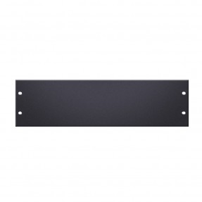 Adam Hall 19" Parts 87223 STL - Panel z otworami do szafy rack w kształcie litery U, 19", 3U, stal - 1