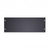 Adam Hall 19" Parts 87224 - Panel z otworami do szafy rack w kształcie litery U, 19", 4U, aluminium - 1