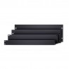 Adam Hall 19" Parts 87224 - Panel z otworami do szafy rack w kształcie litery U, 19", 4U, aluminium - 2