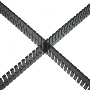 Adam Hall 19" Parts 87402 T - Uniwersalny system odłączania dla szuflad rack, 2U - 1