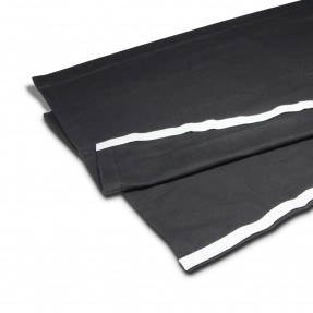 Adam Hall Accessories 0153 X 206 - Molton sceniczny B1 z taśmą na rzepy, 2 x 0,6 m - 1