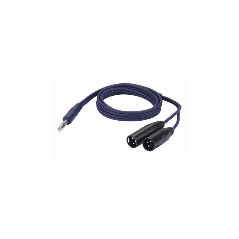 DAP AUDIO FL36150 - Kabel Jack Stereo - 2 x XLR M