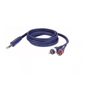 DAP AUDIO FL35150 - Kabel Jack Stereo - 2 x RCA