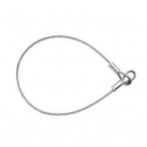 Adam Hall Accessories 2715 - Ogranicznik pokrywy – lina stalowa - 1