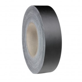 Adam Hall Accessories 58065 BLK - Taśma klejąca Gaffer, czarna, 38 mm x 50 m - 1