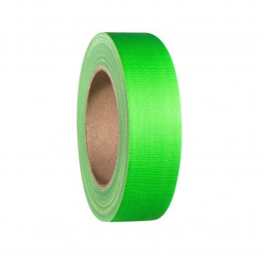 Adam Hall Accessories 58065 NGRN - Taśma klejąca Gaffer, zielona neonowa, 38mm x 25 m - 1