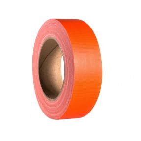 Adam Hall Accessories 58065 NOR - Taśma klejąca Gaffer, pomarańczowa neonowa, 38mm x 25 m - 1