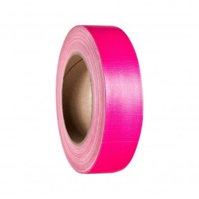 Adam Hall Accessories 58065 NPIN - Taśma klejąca Gaffer, różowa neonowa, 38mm x 25 m - 1