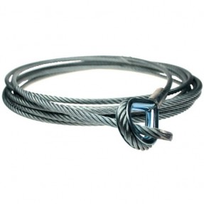 Adam Hall Accessories S 50500 - Lina zabezpieczająca 5 mm, długość: 5 m, do uchwytu liny stalowej S50S - 1
