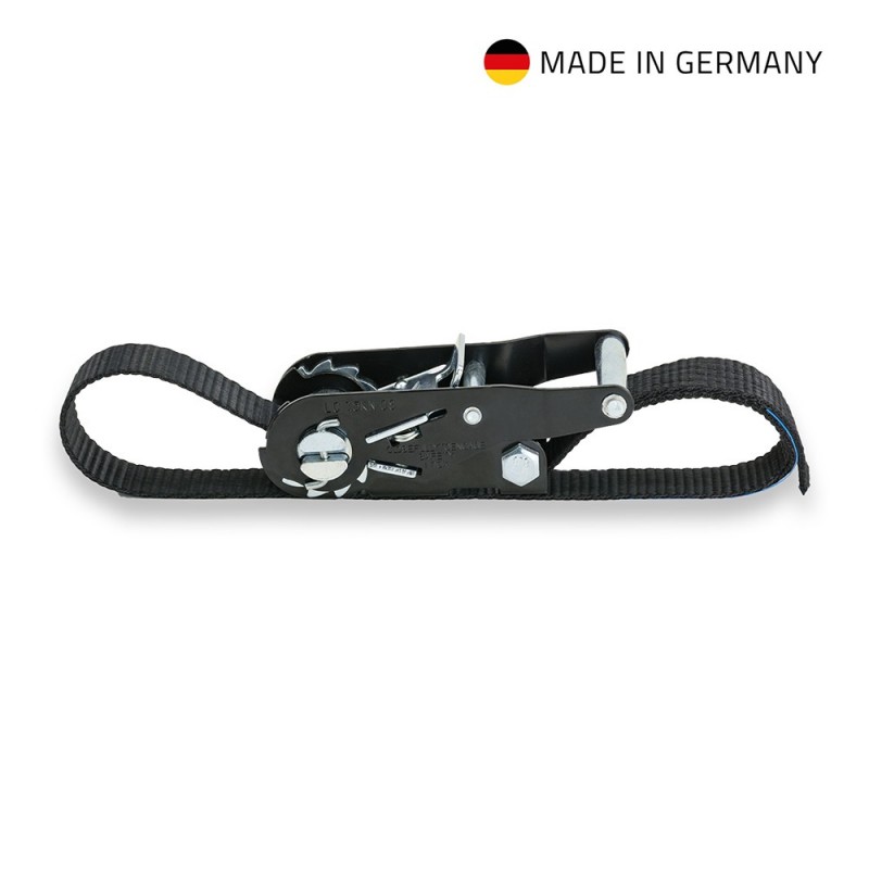 Adam Hall Accessories SR 352 - Pas mocujący z zapadką, 35 mm, 2,0 m - 1 Adam Hall Accessories SR 352 - Pas mocujący z zapadką, 35 mm, 2,0 m - 1