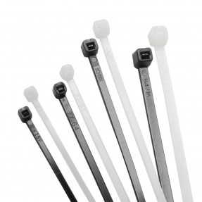 Adam Hall Accessories VP 48360 BLK - Opaska kablowa 360 mm, czarna - 1