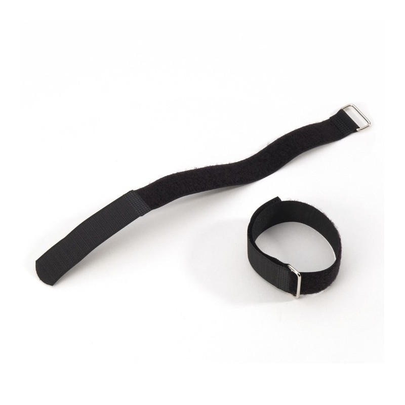 Adam Hall Accessories VR 1616 BLK - Opaska kablowa na rzepy, 160 x 16 mm, czarna - 1