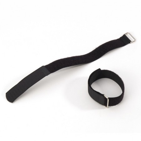 Adam Hall Accessories VR 2020 BLK - Opaska kablowa na rzepy, 200 x 20 mm, czarna - 1