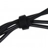 Adam Hall Accessories VT 2520 - Opaska kablowa na rzepy, 200 x 25 mm, czarna - 3