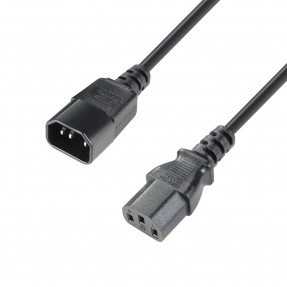 Adam Hall Cables 8101 KE 0500 - Kabel przedłużający IEC 3 x 1,5 mm?, 5 m - 1