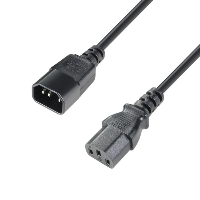 Adam Hall Cables 8101 KE 0500 - Kabel przedłużający IEC 3 x 1,5 mm?, 5 m - 1