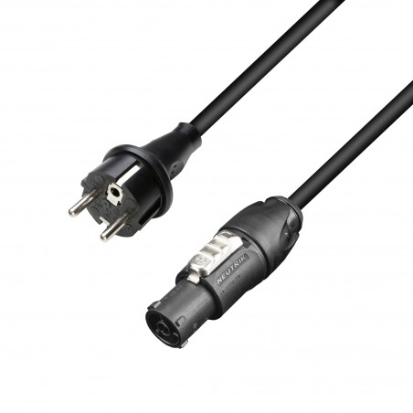 Adam Hall Cables 8101 TCON 1000 - Przewód zasilający CEE 7/7 do Neutrik ® powerCON TRUE1 TOP 10 m - 1